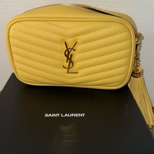 Authentic YSL Mini Lou In Quilted Leather. (Perfect Condition)